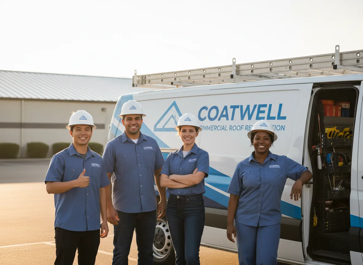 Commercial roof coating company in Alexander, IA